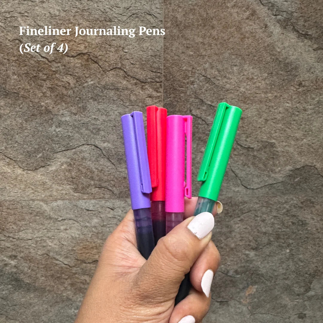 Fineliner Journaling Pens (Set of 4)