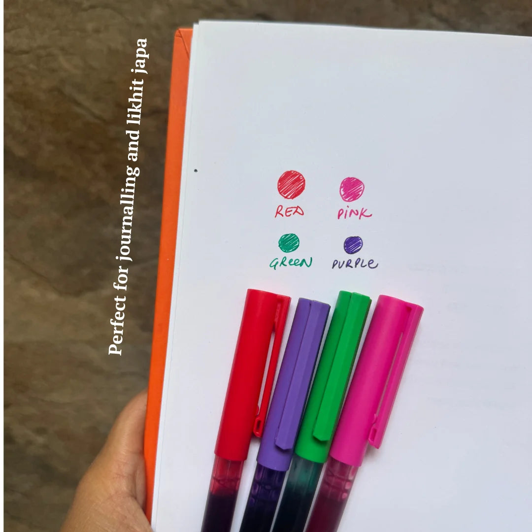 Fineliner Journaling Pens (Set of 4)