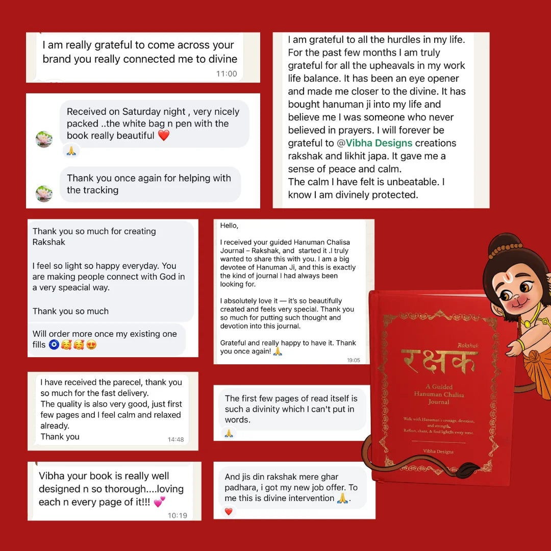 Rakshak – A Guided Hanuman Chalisa Journal