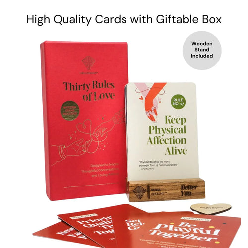 30 Rules of Love – Love Cards for Couples