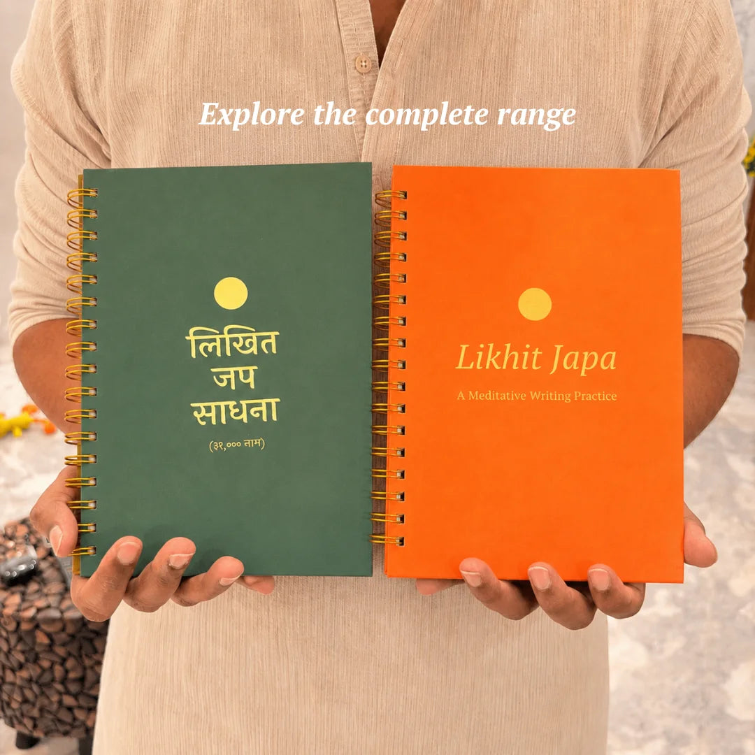 Likhit Japa – A Meditative Writing Practice Book