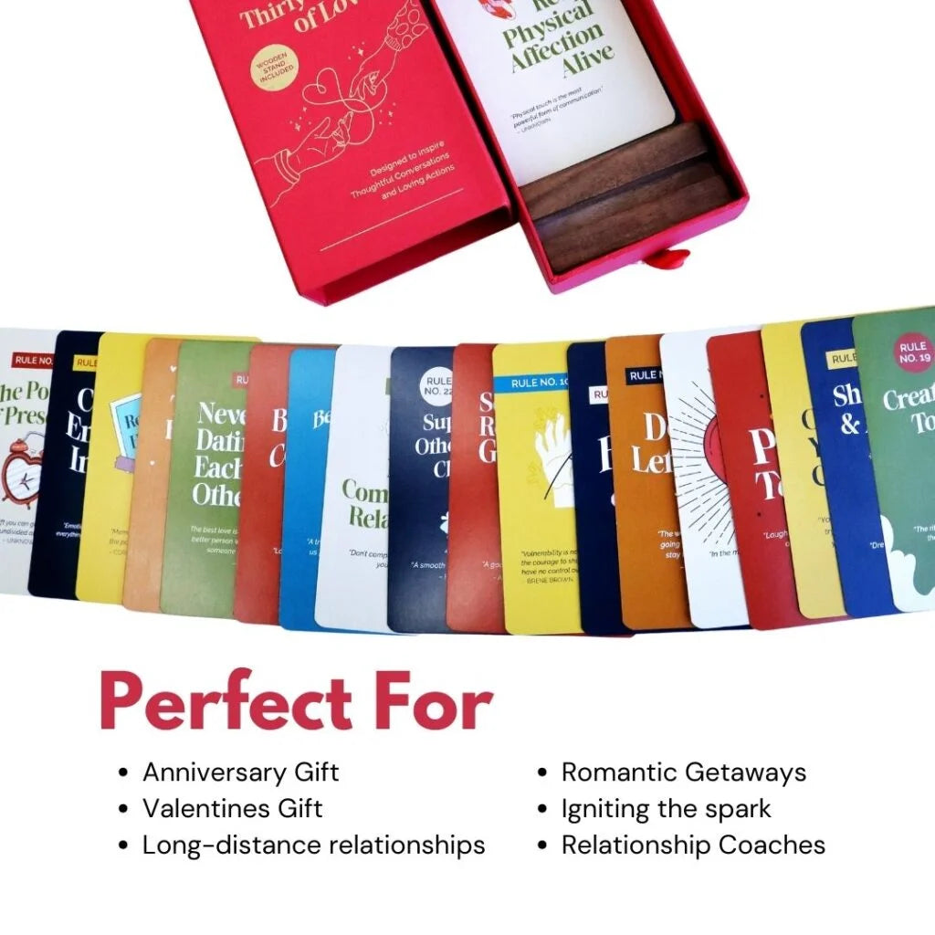 30 Rules of Love – Love Cards for Couples