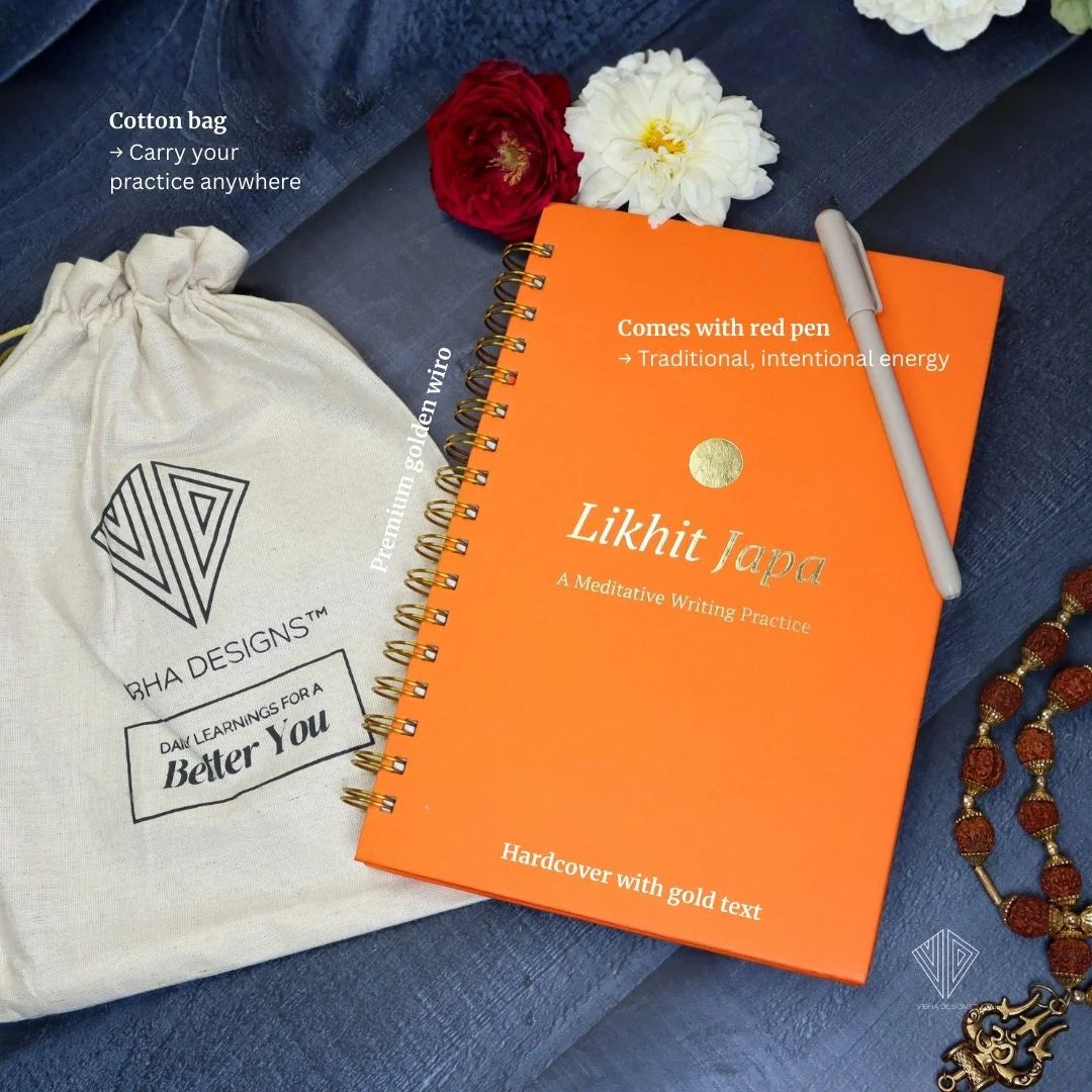 Likhit Japa – A Meditative Writing Practice Book