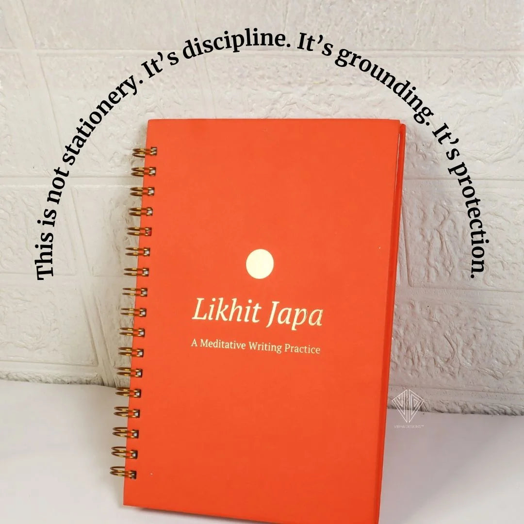 Likhit Japa – A Meditative Writing Practice Book