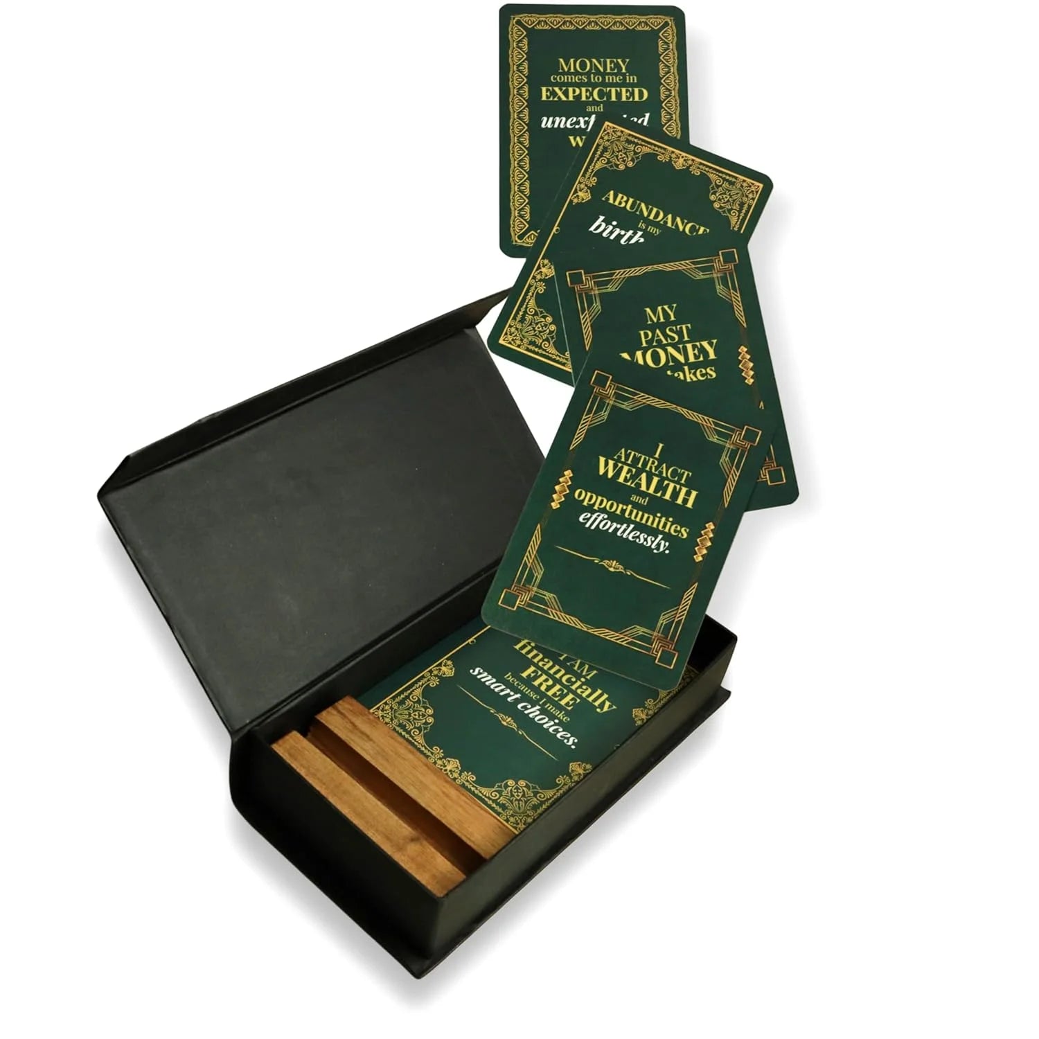 Financial Abundance Affirmation Cards – Deck of 30 for Money Mindset