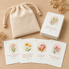 Rumi Wisdom Cards with Cotton Bag | 30 Inspirational Quote Cards