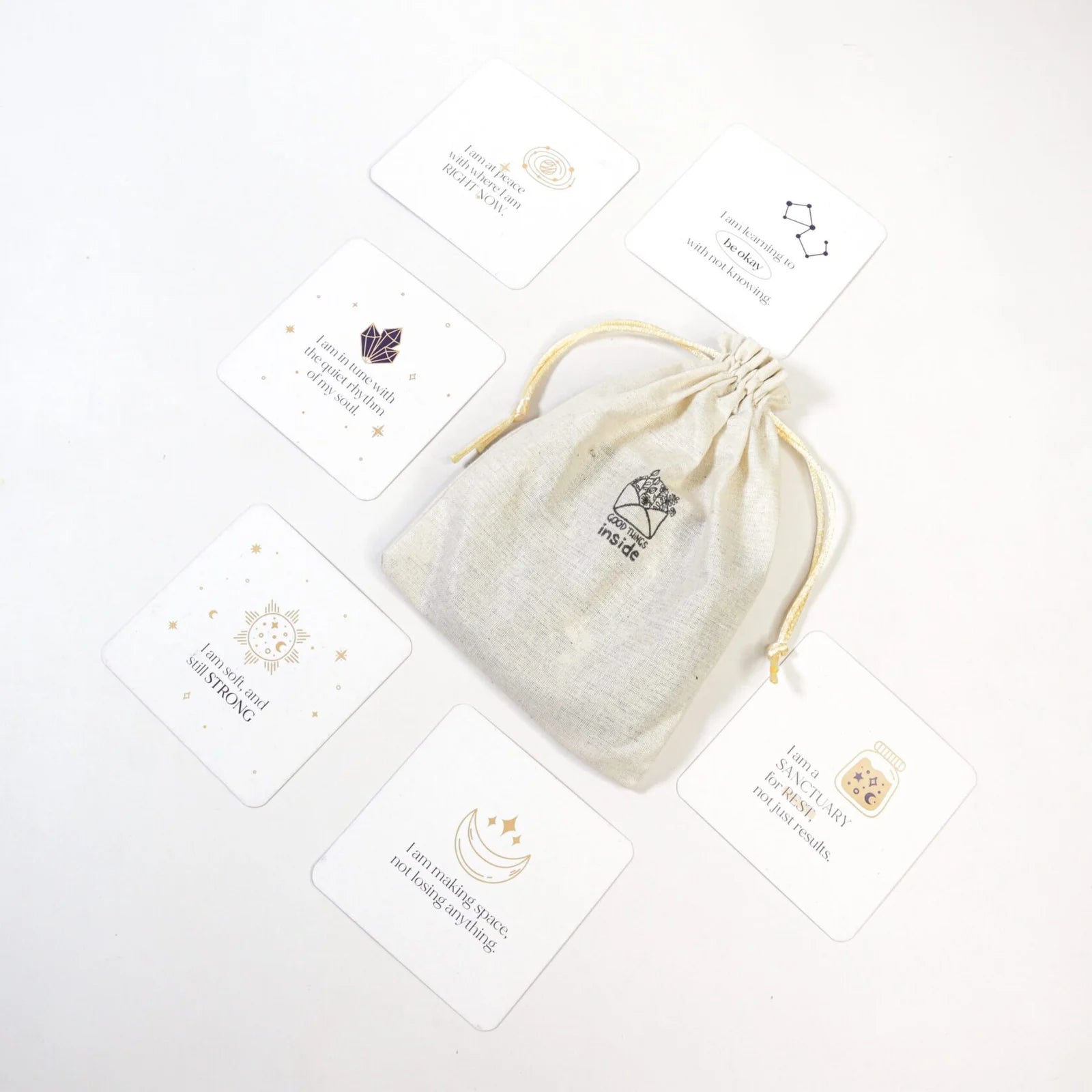 Slow Cards – Set of 30 Affirmations for Grounded Living