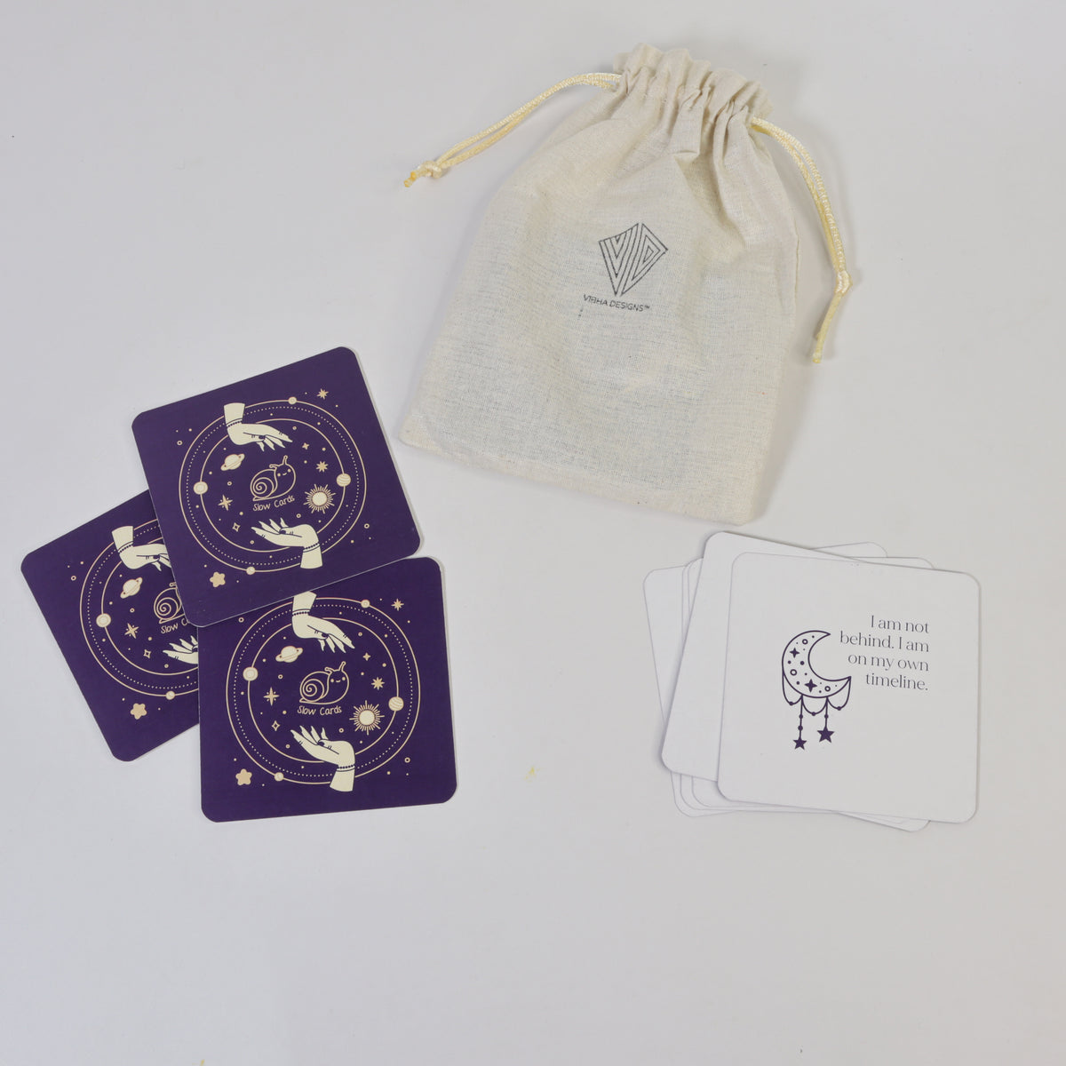 Slow Cards - 30 Affirmations for Grounded Living