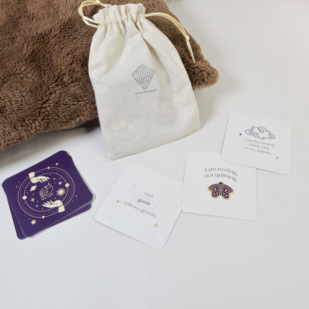 Slow Cards - 30 Affirmations for Grounded Living