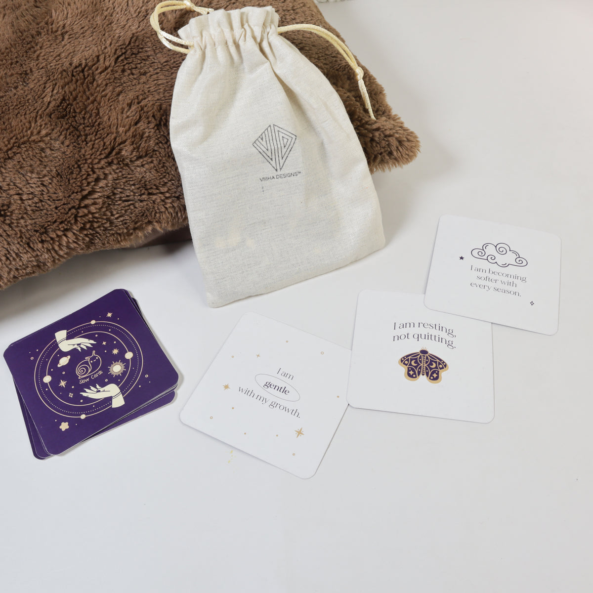 Slow Cards - 30 Affirmations for Grounded Living