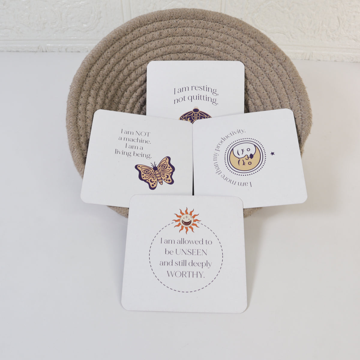 Slow Cards - 30 Affirmations for Grounded Living