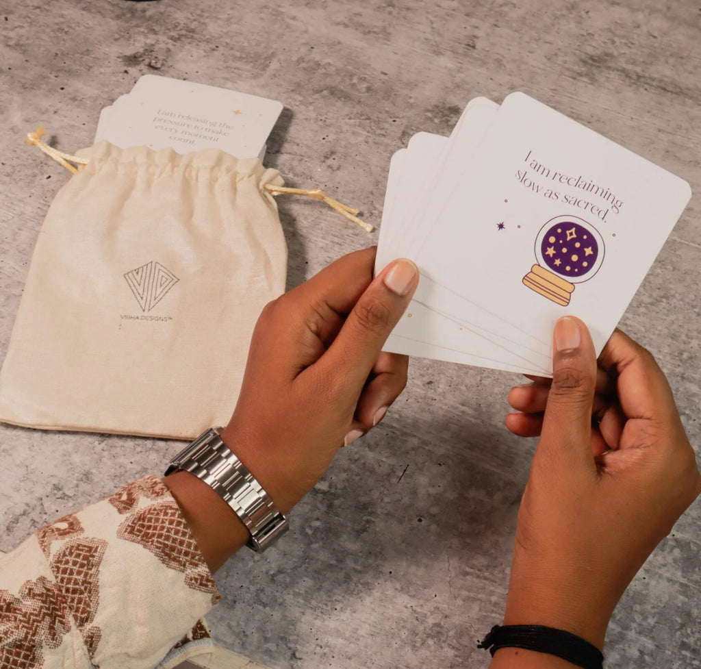 Slow Cards – Set of 30 Affirmations for Grounded Living
