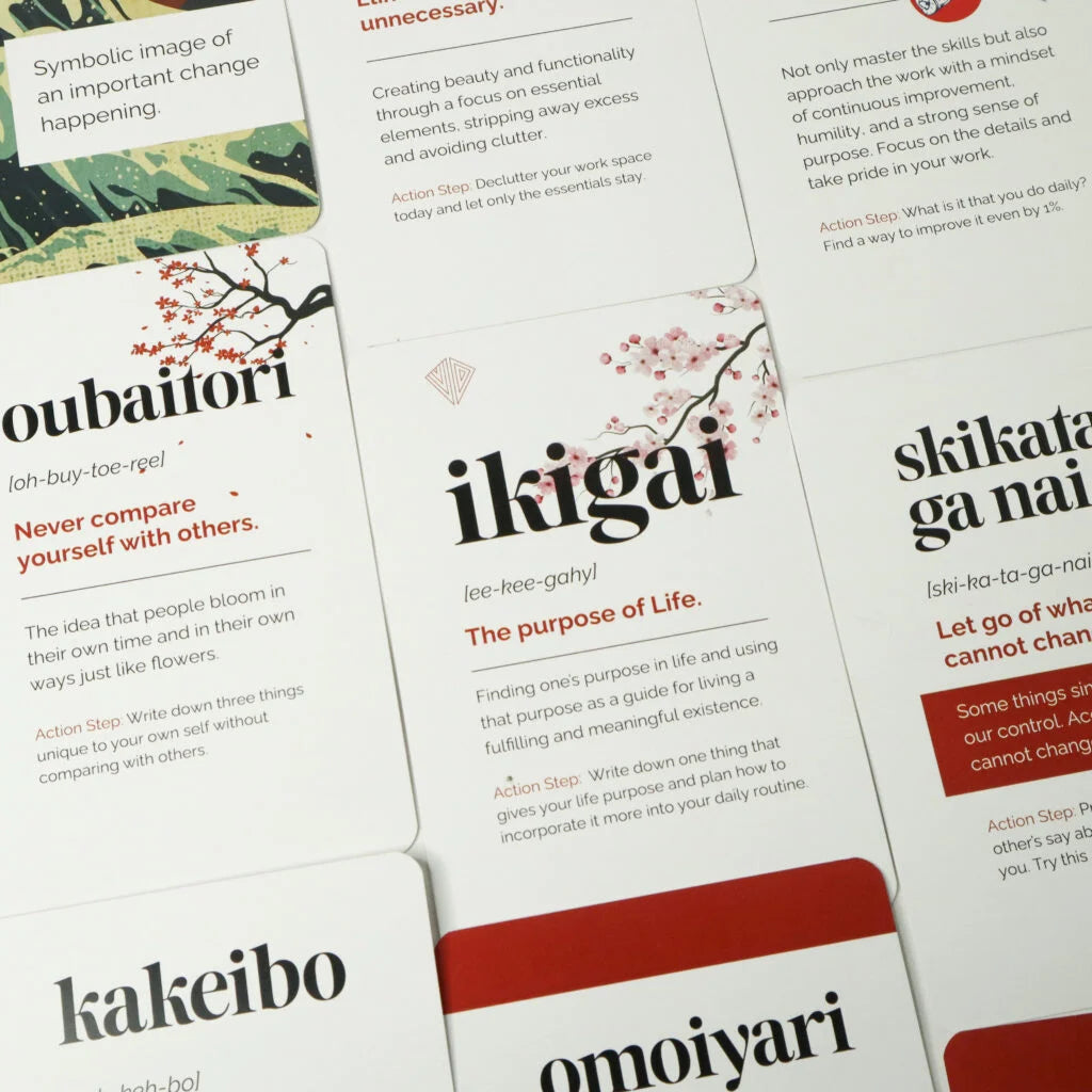Japanese Life Concepts – A Card Deck