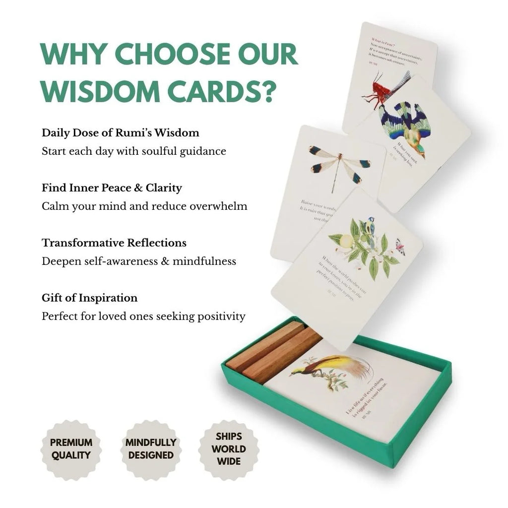 Whispers of Rumi Card Deck